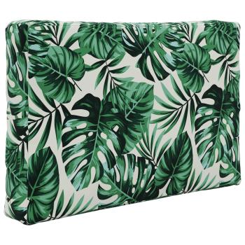 Sofakissen für draußen Polyester Blattmuster 60 x 60 cm