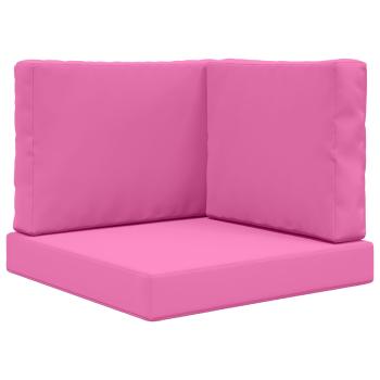 Sofakissen für draußen Polyester Rosa 60 x 60 cm