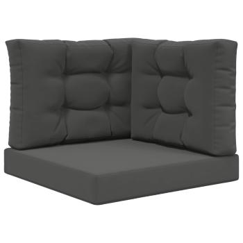 Sofakissen für draußen Polyester Anthrazit 60 x 60 cm