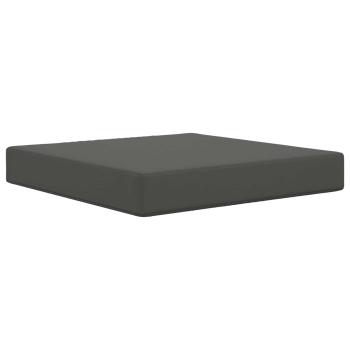 Sofakissen für draußen Polyester Anthrazit 60 x 60 cm