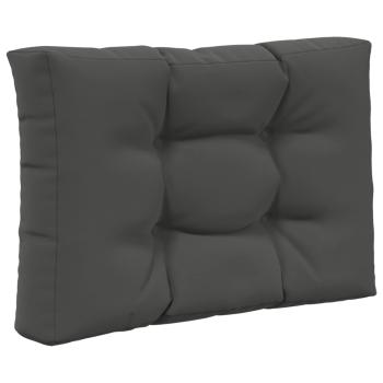 Sofakissen für draußen Polyester Anthrazit 60 x 60 cm