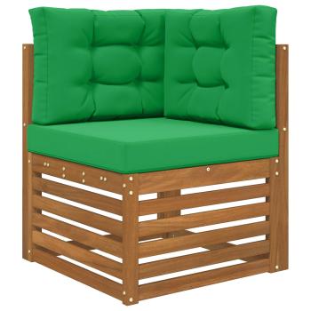 Sofakissen für draußen Polyester Grün 60 x 60 cm