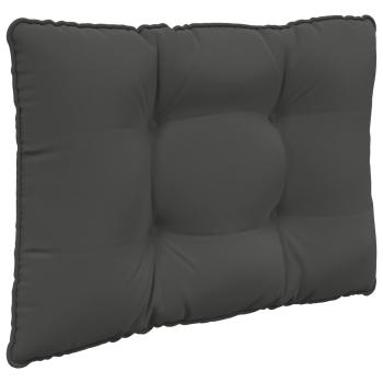 Sofakissen für draußen Polyester Anthrazit 60 x 50,5 cm