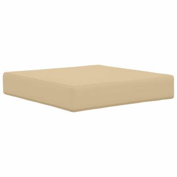 Sofakissen für draußen Polyester Beige 50,5 x 50,5 cm