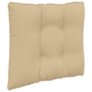 Sofakissen für draußen Polyester Beige 50,5 x 50,5 cm