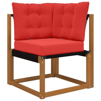 Sofakissen für draußen Polyester Rot 50,5 x 50,5 cm