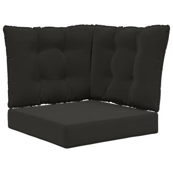 Sofakissen für draußen Polyester Schwarz 50,5 x 50,5 cm
