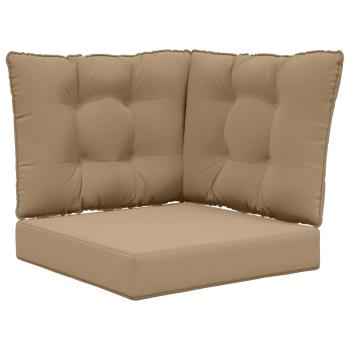Sofakissen für draußen Polyester Taupe 50,5 x 50,5 cm