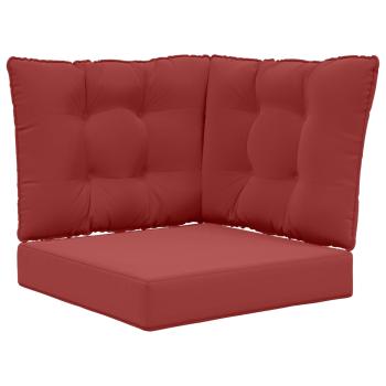 Sofakissen für draußen Polyester Weinrot 50,5 x 50,5 cm