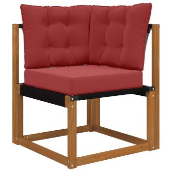Sofakissen für draußen Polyester Weinrot 50,5 x 50,5 cm
