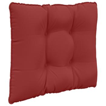Sofakissen für draußen Polyester Weinrot 50,5 x 50,5 cm