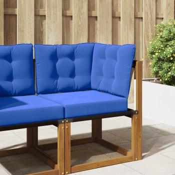 ARDEBO.de - Sofakissen für draußen Polyester Königsblau 50,5 x 50,5 cm