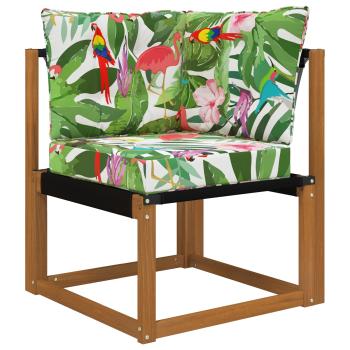 Sofakissen für draußen Polyester Bunt 50,5 x 50,5 cm