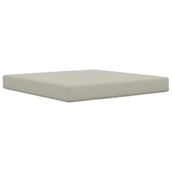 Sofakissen für draußen Polyester Grau 80 x 80 cm
