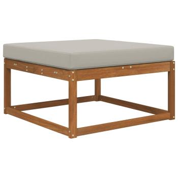 Sofakissen für draußen Polyester Grau 80 x 80 cm