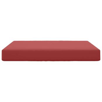 Sofakissen für draußen Polyester Weinrot 80 x 80 cm
