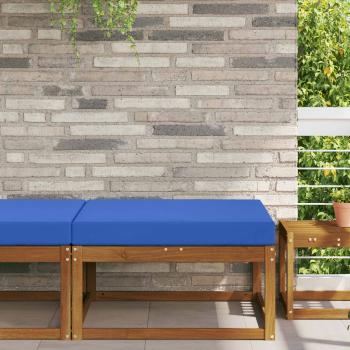 ARDEBO.de - Sofakissen für draußen Polyester Königsblau 80 x 80 cm