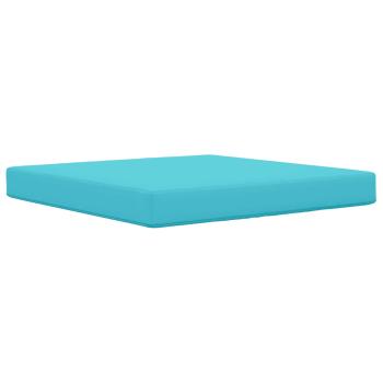 Sofakissen für draußen Polyester Türkis 80 x 80 cm
