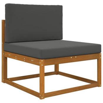 Sofakissen für draußen Polyester Anthrazit 80 x 80 cm