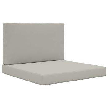 Sofakissen für draußen Polyester Grau 80 x 80 cm