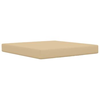 Sofakissen für draußen Polyester Beige 80 x 80 cm