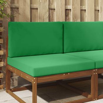 ARDEBO.de - Sofakissen für draußen Polyester Grün 80 x 80 cm