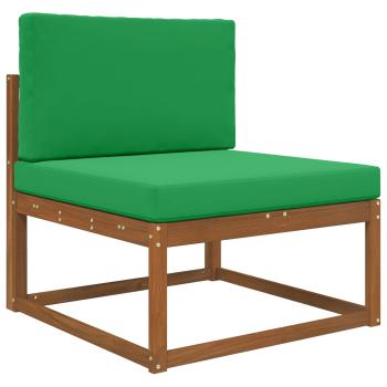Sofakissen für draußen Polyester Grün 80 x 80 cm