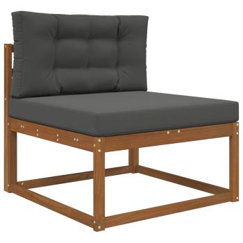 Sofakissen für draußen Polyester Anthrazit 80 x 80 cm