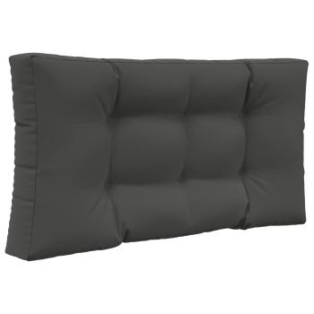Sofakissen für draußen Polyester Anthrazit 80 x 80 cm