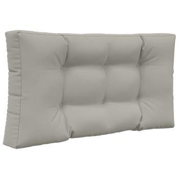 Sofakissen für draußen Polyester Grau 80 x 80 cm