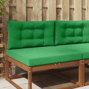 ARDEBO.de - Sofakissen für draußen Polyester Grün 80 x 80 cm