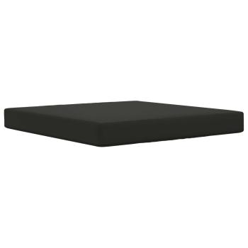 Sofakissen für draußen Polyester Schwarz 80 x 80 cm