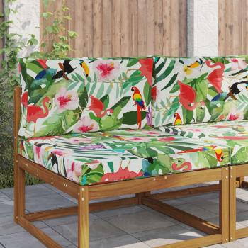 ARDEBO.de - Sofakissen für draußen Polyester Bunt 80 x 80 cm