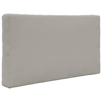 Sofakissen für draußen Polyester Grau 80 x 80 cm