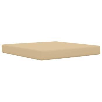 Sofakissen für draußen Polyester Beige 80 x 80 cm