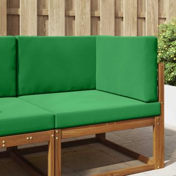 ARDEBO.de - Sofakissen für draußen Polyester Grün 80 x 80 cm
