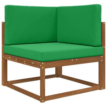 Sofakissen für draußen Polyester Grün 80 x 80 cm