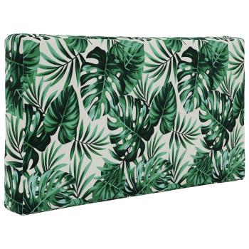 Sofakissen für draußen Polyester Blattmuster 80 x 80 cm