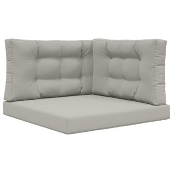 Sofakissen für draußen Polyester Grau 80 x 80 cm