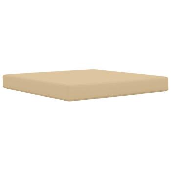 Sofakissen für draußen Polyester Beige 80 x 80 cm