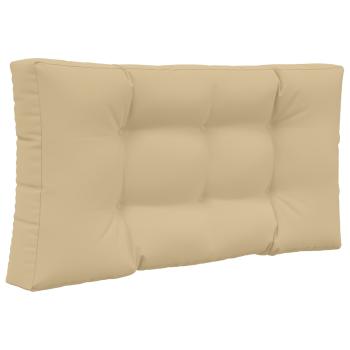 Sofakissen für draußen Polyester Beige 80 x 80 cm