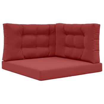Sofakissen für draußen Polyester Weinrot 80 x 80 cm