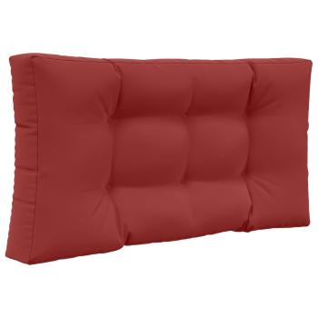 Sofakissen für draußen Polyester Weinrot 80 x 80 cm