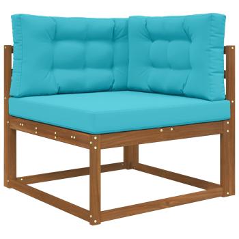 Sofakissen für draußen Polyester Türkis 80 x 80 cm