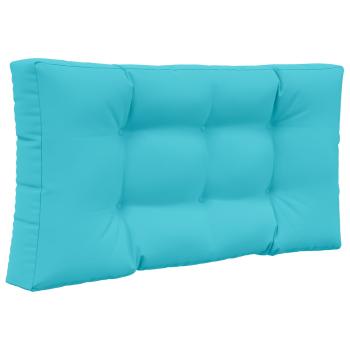 Sofakissen für draußen Polyester Türkis 80 x 80 cm