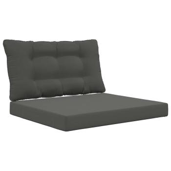 Sofakissen für draußen Polyester Anthrazit 80 x 68,5 cm