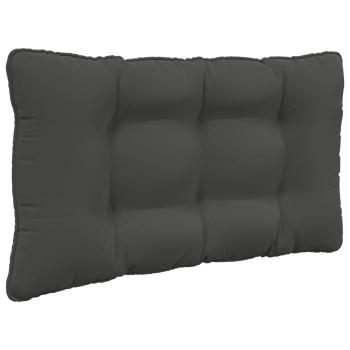 Sofakissen für draußen Polyester Anthrazit 80 x 68,5 cm