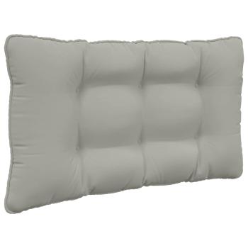 Sofakissen für draußen Polyester Grau 80 x 68,5 cm