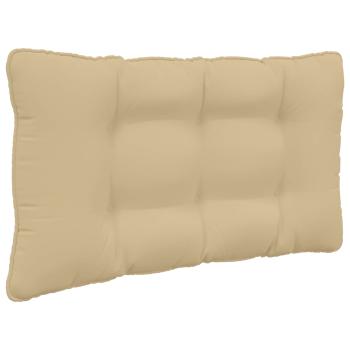 Sofakissen für draußen Polyester Beige 80 x 68,5 cm