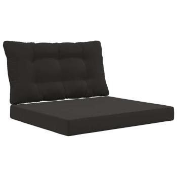 Sofakissen für draußen Polyester Schwarz 80 x 68,5 cm